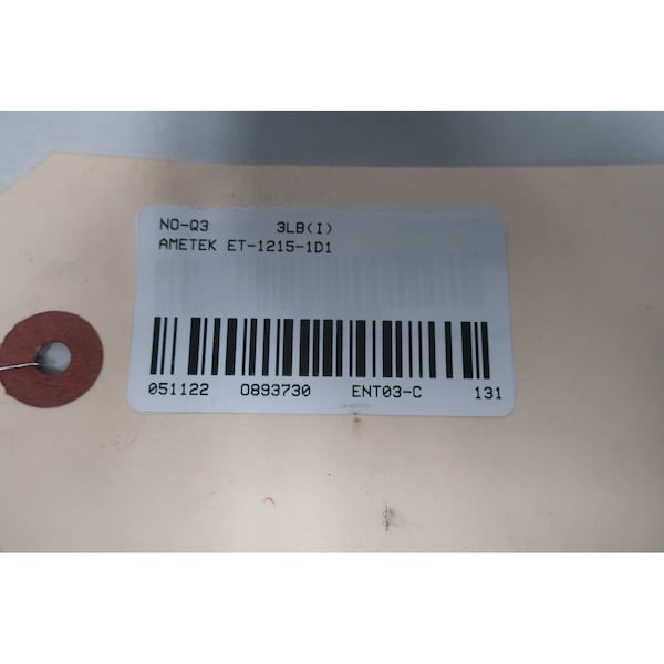 Ris Ametek Current Alarm 115V-AC Other Plc and DCs Module - ET-1215-1D1