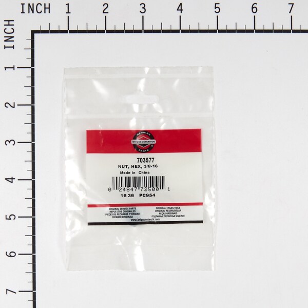 Briggs & Stratton Hex Nut - 703577