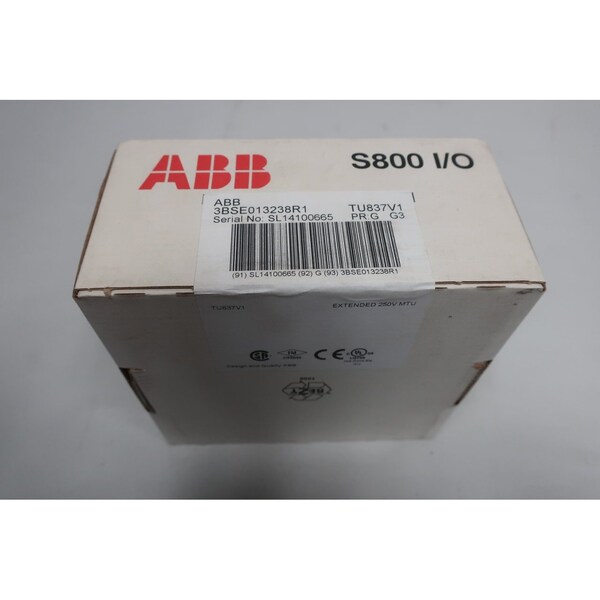 Abb S800 IO Extender Termination, 3BSE013238R1 TU837V1 - 3BSE013238R1 TU837V1