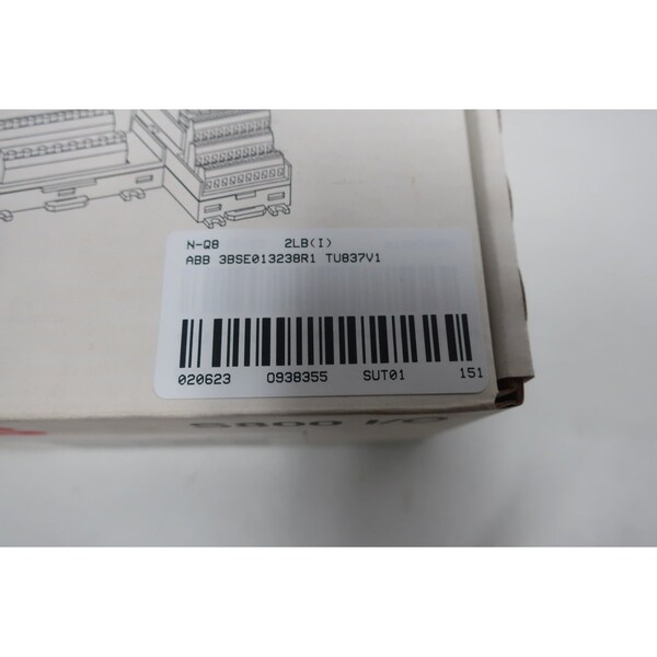 Abb S800 IO Extender Termination, 3BSE013238R1 TU837V1 - 3BSE013238R1 TU837V1