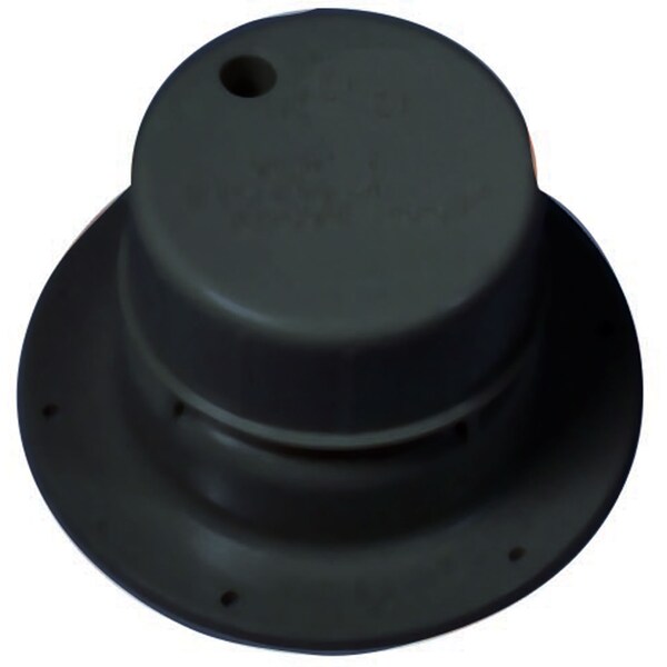 Ventline Ventline V2049-55 Plumbing Vent with Snap-On Cap - Black - V2049-55