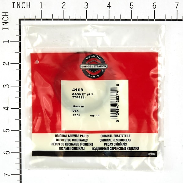 Briggs & Stratton Gasket  (5 of 270511) - 4169