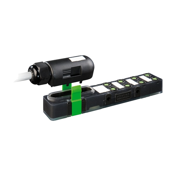 Murr Elektronik EXACT8, 8XM8, 3 POLE PLUG. CAP, SPRING-TERM., 3.0m PUR 8x0, 34+2x0, 75, UL/CSA - 8000-88040-3590300