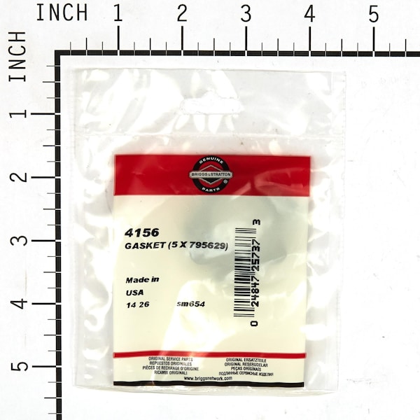 Briggs & Stratton Gasket (5 of 795629) - 4156