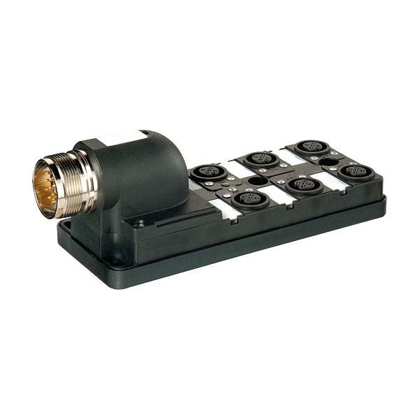 Murr Elektronik MVP12, 6XM12, 5POLE, M23 19POL. CON., Connector exit 90° - 27786