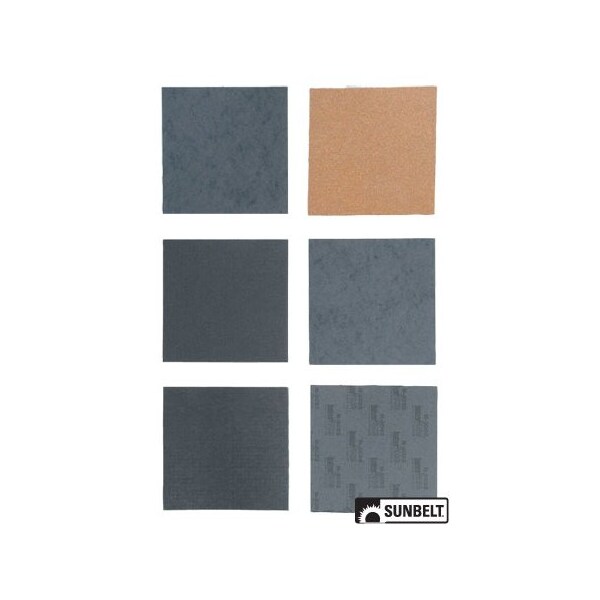 A & I Products Gasket Material Kit 6.6" x5.8" x0.5" - A-B1AC899