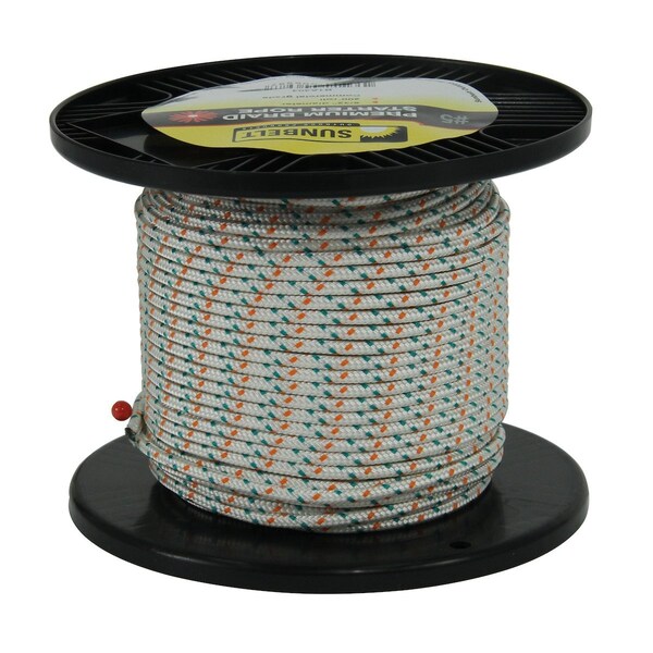 A & I Products Premium Braid Starter Rope, 200' Spool 5.85" x5.85" x4.75" - A-B1A403