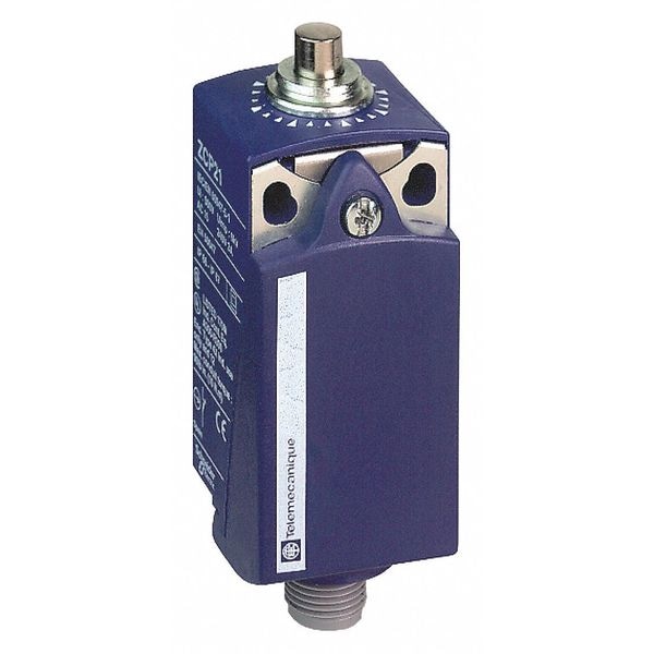 Interruptor de límite Telemecanique Sensors, Tope, 1 NC/1 NA, 3A @ 240V AC, Ubicación del actuador: Arriba - XCKP2110M12