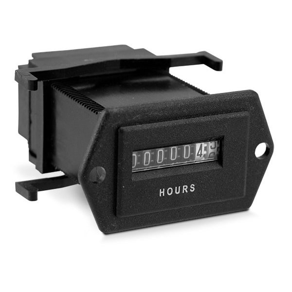Trumeter Hour Meter 115Vac, 60Hz, 7 Fig 2-Hole 1. - 711-0130