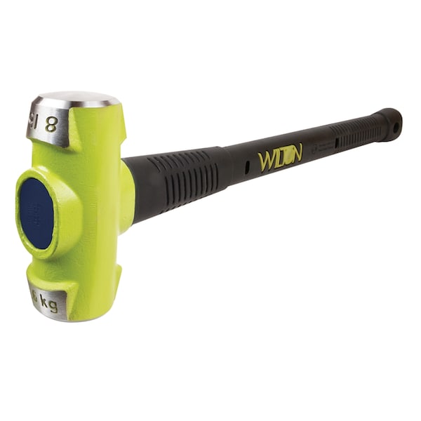 Jpw Industries Wilton B.A.S.H Soft-Face Sledge Hammer With 8 Lb. Head And 24In Handle - 40824