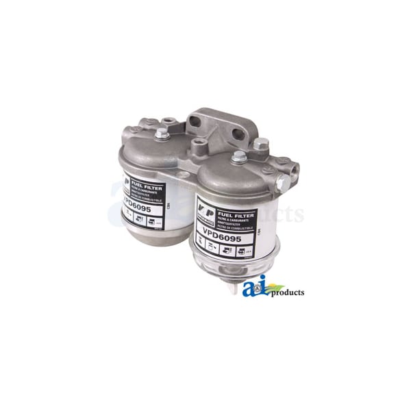 A & I Products Filter Assembly, Double CAV Fuel (1/2" UNF Ports) 6.8" x6.2" x9.2" - A-VPD6851