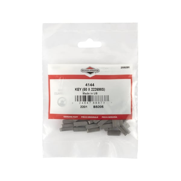 Briggs & Stratton Flywheel Key (50 of 222698S) - 4144
