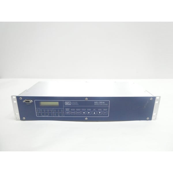 Sel DISTRIBUTION PROTECTION SYSTEM 48/125V-DC 120V-AC OTHER PLC AND DCS MODULE - SEL-351A 0351A0H0X3B54X1