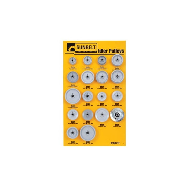 A & I Products Idler Assortment (24 pieces) 8" x12" x6" - A-B1SB717