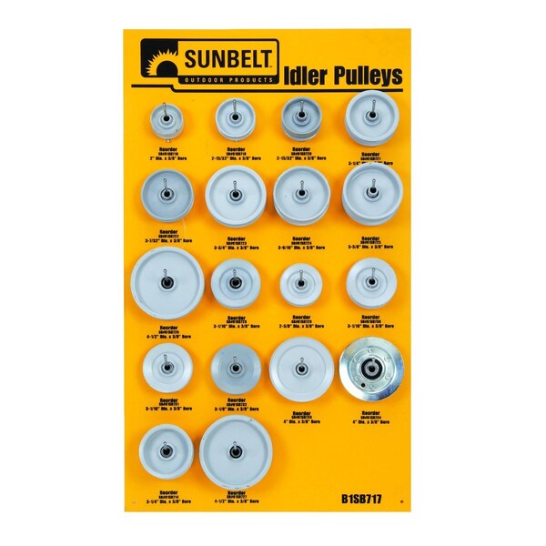 A & I Products Idler Assortment (24 pieces) 8" x12" x6" - A-B1SB717