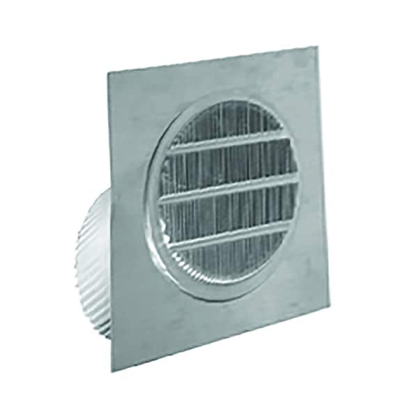 Deflecto Deflect-O 4 in. W X 4 in. L Silver Aluminum Eave Vent - EARL4TF