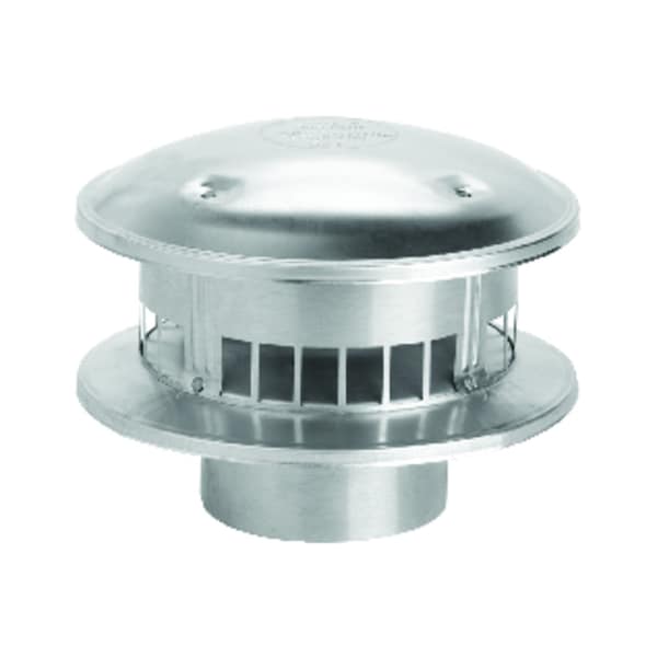 Selkirk Selkirk 4 in. D Aluminum Stove Pipe Metalbestos Top - 104800