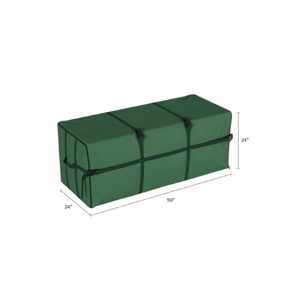 Hastings Home Hastings Home Christmas Tree Storage Bag for 9-feet Artificial Trees/Decorations (Green, Canvas) - 859825TDL