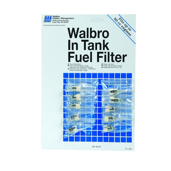 A & I Products Fuel Filter, In-Tank (qty 10) 13.5" x9.5" x1.4" - A-B1W125527D