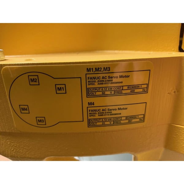 Fanuc 200-230V-AC 0.5KG 1PH ROBOT AND CONTROLLER ASSEMBLY - A05B-1522-B204 M-1IA/0.5SL A05B-2651-B421 R-30IB