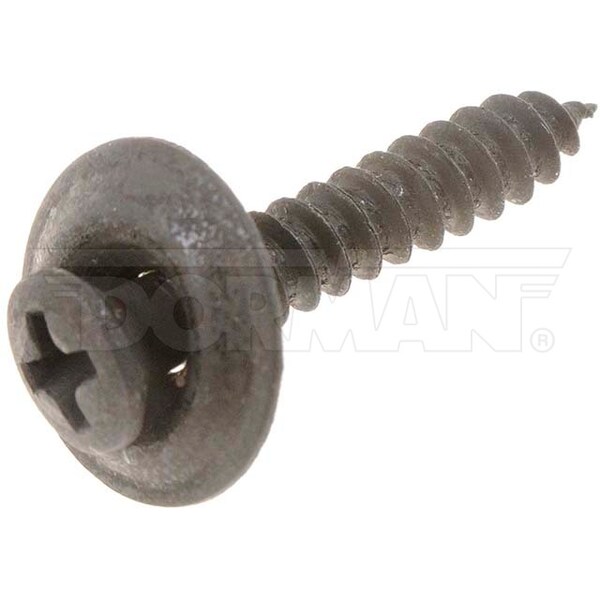 Motormite Trim Screw-Black Sems Head-8-18 X 1 In, 45587 - 45587