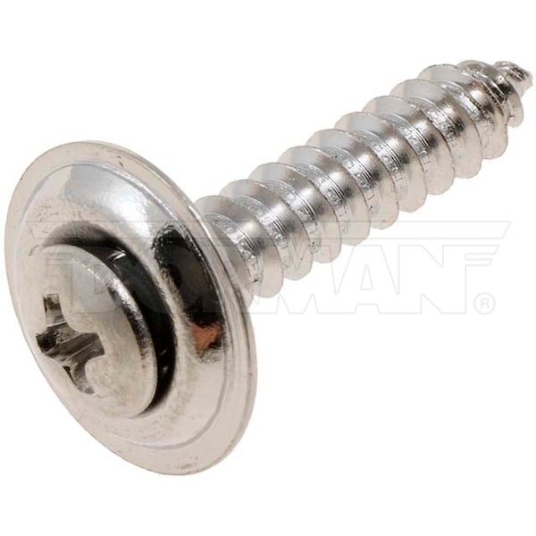Motormite Trim Screw-Chrome Sems Head-10-16 X 1 In, 45585 - 45585