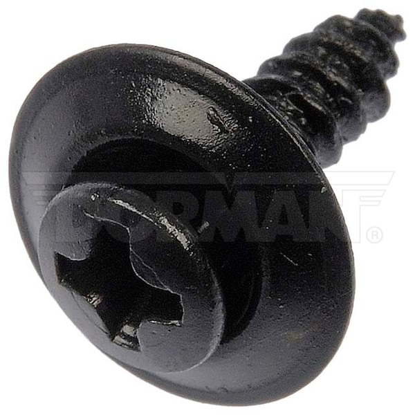 Motormite Trim Screw-Black Sems Head-8-18 X 5/8 In, 45586 - 45586