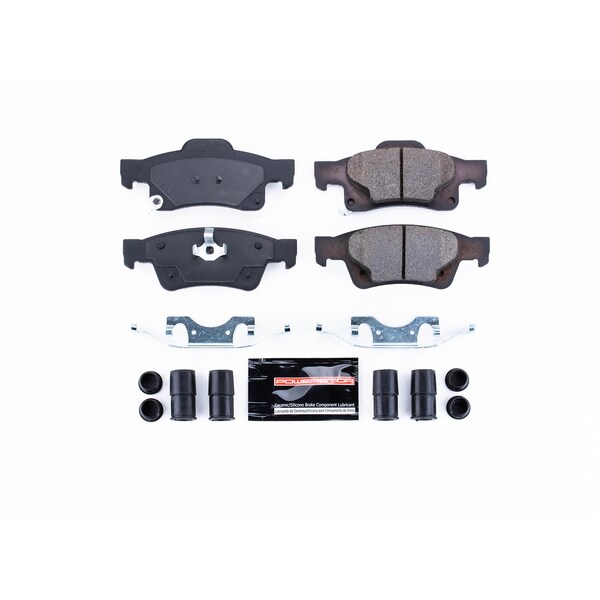 Powerstop Z23 Evo Sport Pad W/Hdw, Z23-1498 - Z23-1498