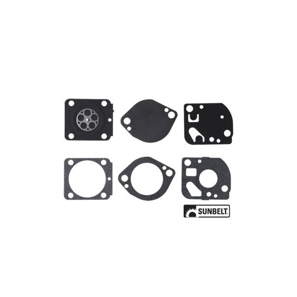 A & I Products Gasket and Diaphragm Kit 3" x3" x1" - A-B1ZMGND55A