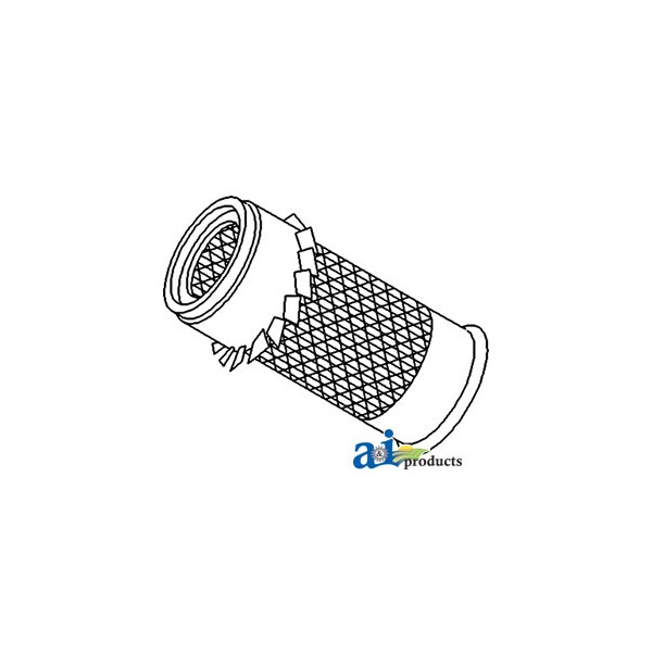 A & I Products Filter, Air, Outer 8.2" x8.2" x12.9" - A-3125342R2