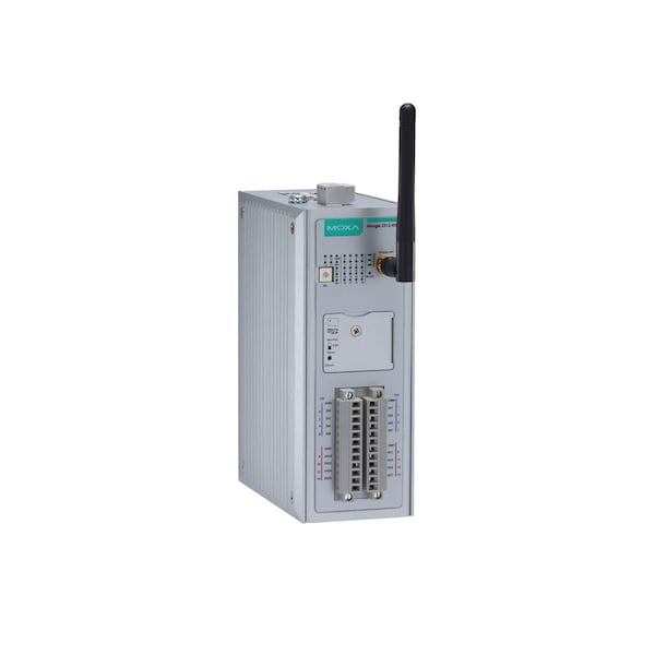 Moxa Smart Remote I/O W/ 8 Dis, 8 Dios, -40 To 75°C, Iologik 2512-T - ioLogik 2512-T