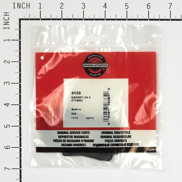Briggs & Stratton Gasket (10 of 27549S) - 4159