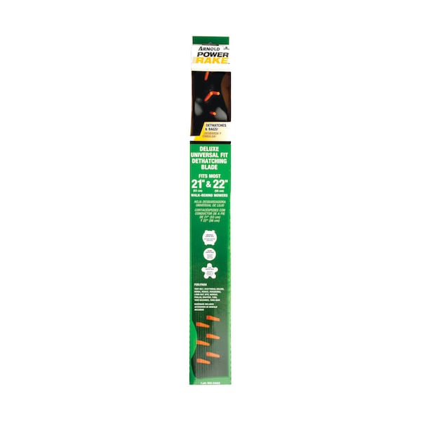 Arnold Arnold PowerRake 21 in. Dethatching Mower Blade For Walk-Behind Mowers 1 pk - 490-100-0083