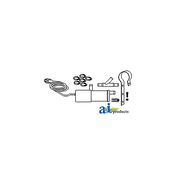 A & I Products Heater, Tank 12.5" x7" x2.5" - A-5B1000