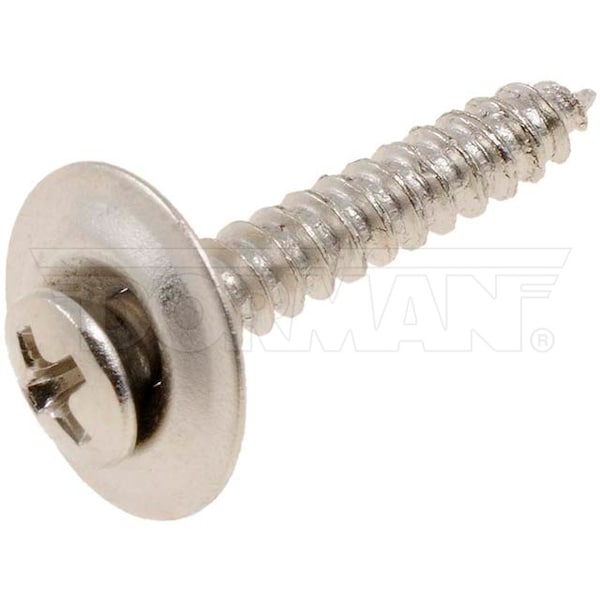 Motormite Trim Screw-Chrome Sems Head-8-18 X 1 In, 45581 - 45581
