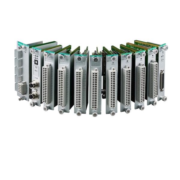 Moxa Iopac 8600 I/O Module, 6 Relays, Channel Led, Form A (N.O.) Type - 86M-2604D-T