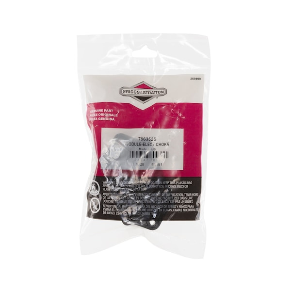 Briggs & Stratton Module-Elect Choke - 796352S