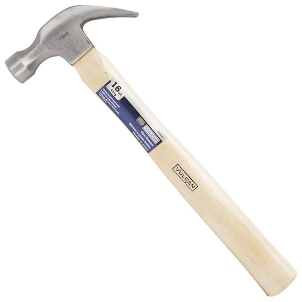 Vulcan Hammer, 16 oz Head, Curved Claw Head, CS Head, 13-3/4 in OAL - JL20016