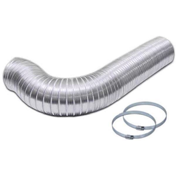 Lambro Industries Inc Lambro 3121 4 in. x 8 ft. Aluminium Flexible Duct Pipe - 533810