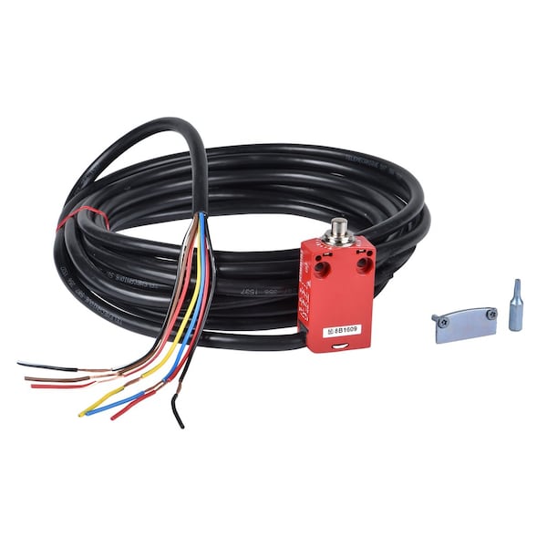 Interruptor de límite Telemecanique Sensors, émbolo, 2NC / 2NO, 5A @ 240V AC, Ubicación del actuador: Parte superior - XCSM4110L2