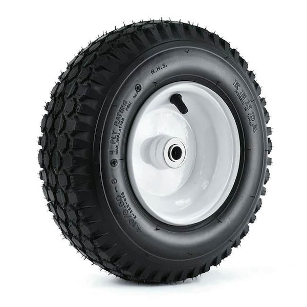 Martin Wheel Martin Wheel 274409 K352 4 Poly 410 & 350-6 Stud Tire; Grey - 274409