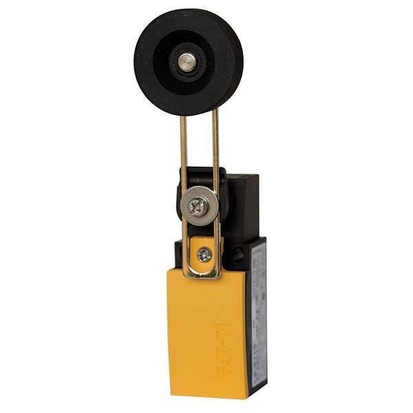 Interruptor de límite Eaton, Palanca de rodillo, Rotativo, 1NC/1NO, 4A @ 400V CA, Ubicación del actuador: Lateral - LS-S11S-RLA40R