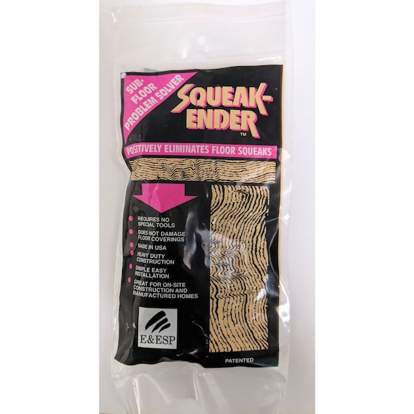 Squeak-Ender Squeak-Ender 6 in. L Phillips Square Head Fine Floor Squeak Eliminator - E-2084