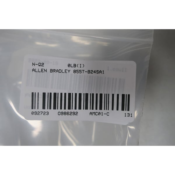 Allen Bradley SINGLE TONE BLACK 24V-AC 24V-DC SOUND MODULE - 855T-B24SA1