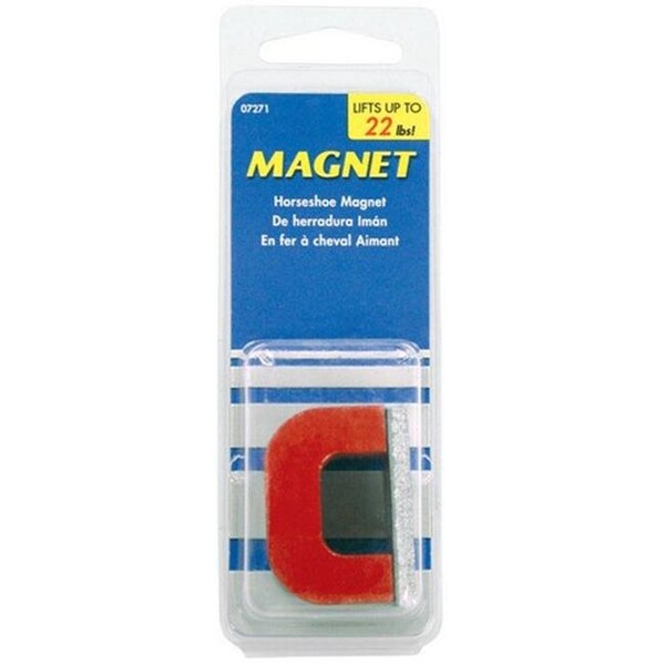 Master Magnetics Master Magnetics 07271 4 oz Red Horsesh Magnet - 2066728
