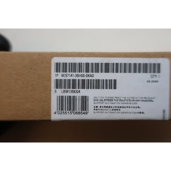 Siemens Simatic 24V-DC Et200 Compact Other PLC and DCS Module - 6ES7141-3BH00-0XA0