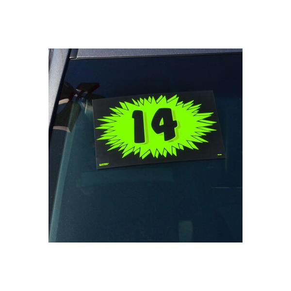 Car Dealer Depot Burst Year Model Signs: 13 Pk - 193-06