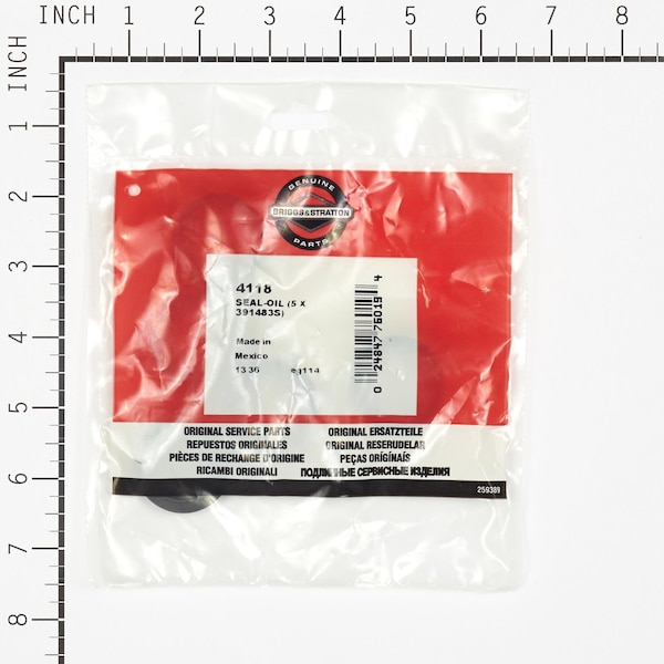 Briggs & Stratton Oil Seals (5 of 391483S) - 4118