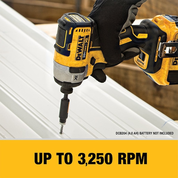 Dewalt 20V 1/4 in. Cordless 3-speed Impact Driver Kit with (2) 2.0Ah Batteries - DCF887D2