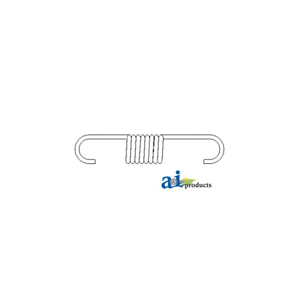 A & I Products Spring, Hand Throttle Return 0.5" x0.5" x0.5" - A-1695472M1